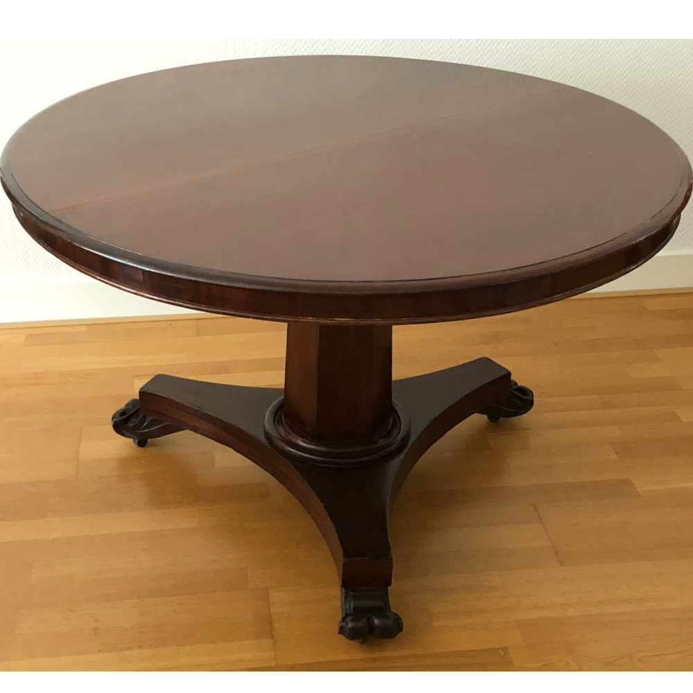 Mahoniehouten eettafel, 19e eeuw, Engeland